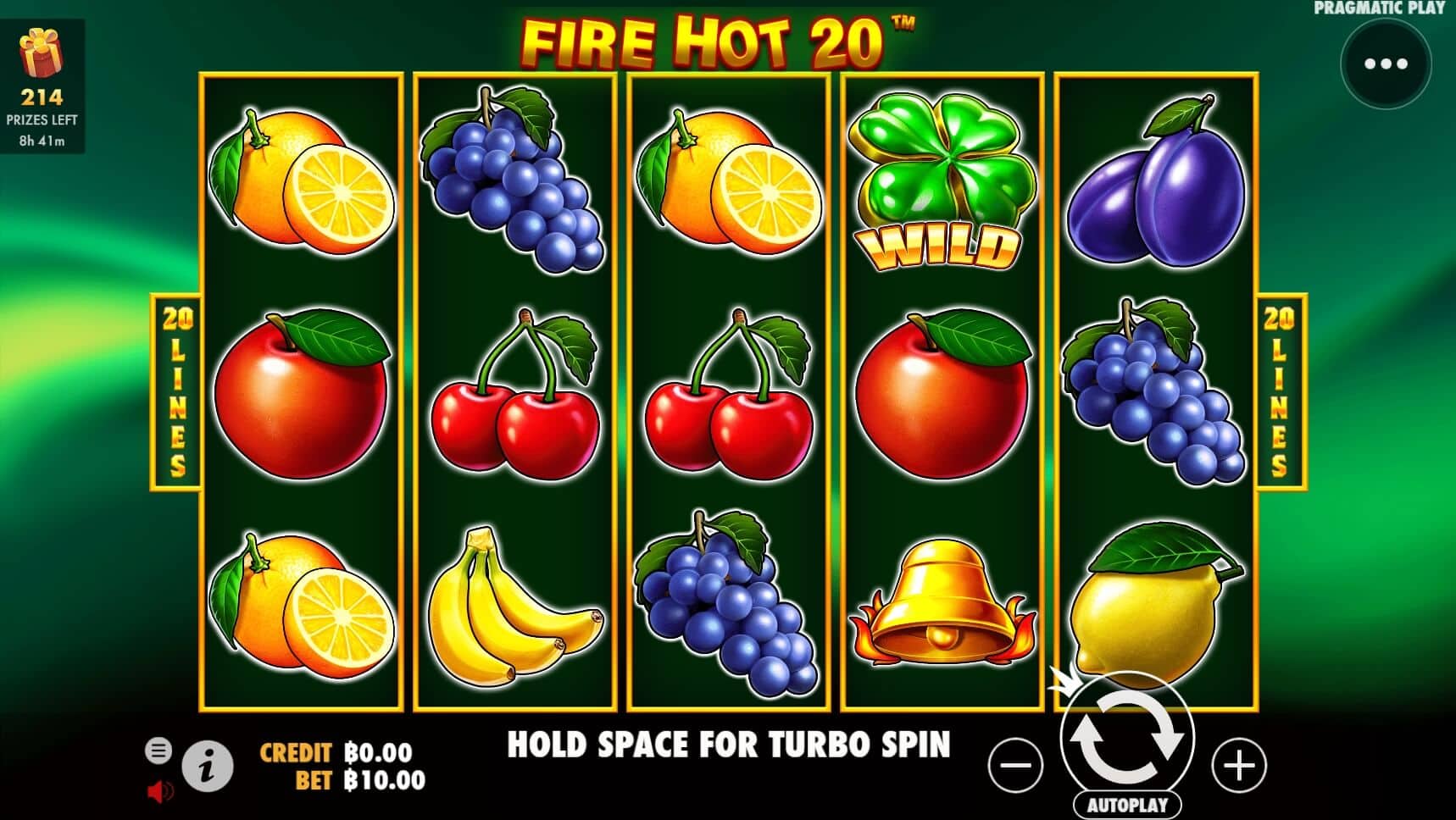 Fire Hot 20 Pragmatic Play สล็อตโจ๊กเกอร์