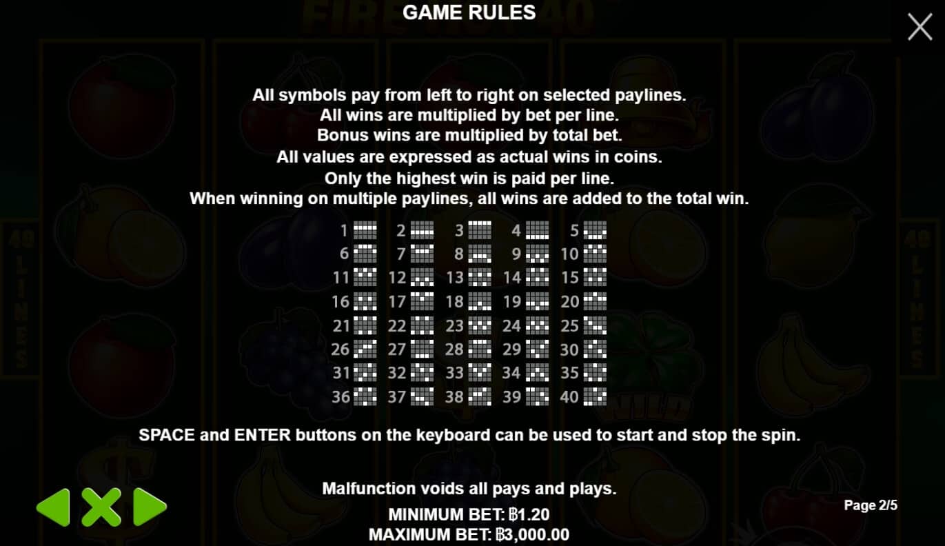 Fire Hot 40 Pragmatic Play joker gaming