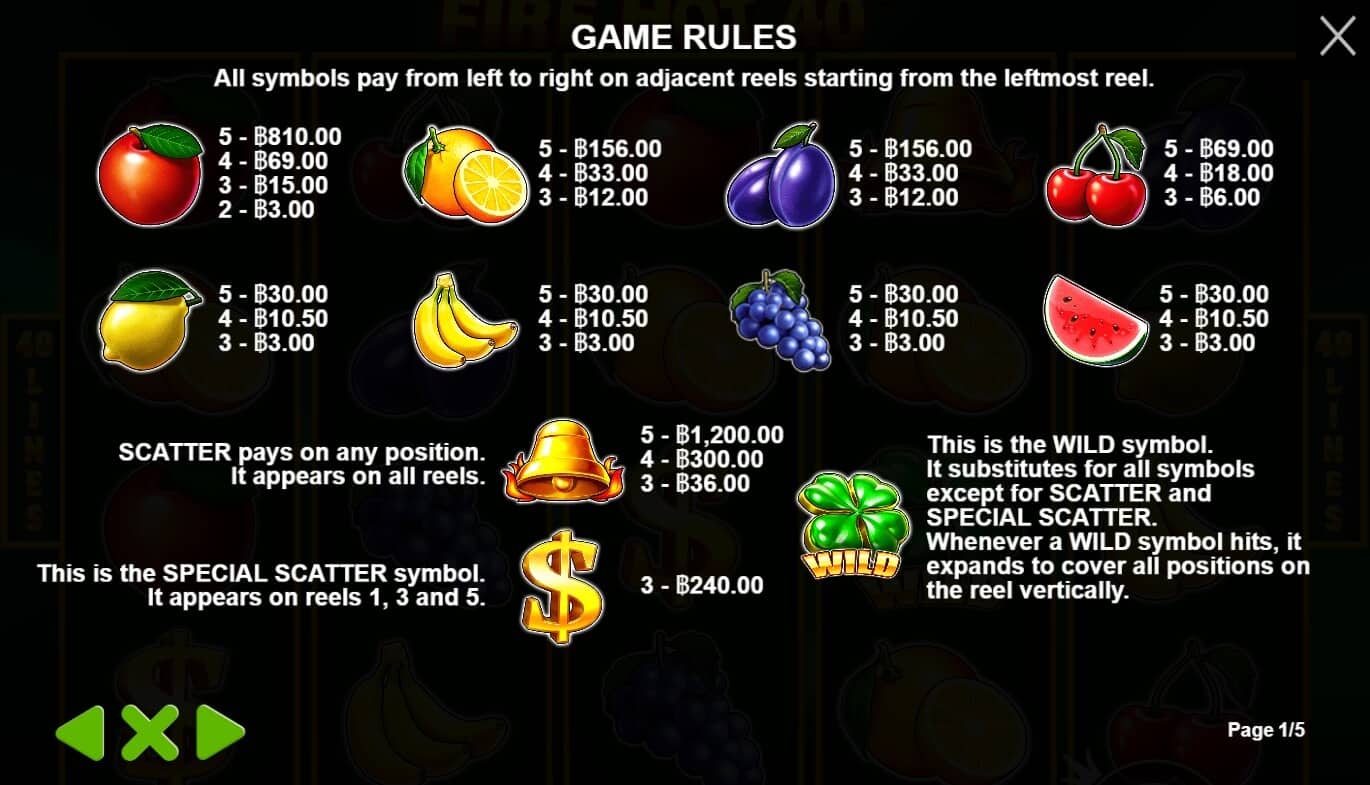 Fire Hot 40 Pragmatic Play joker slot
