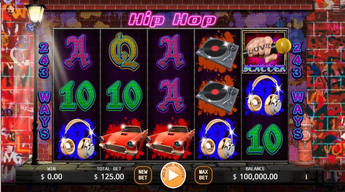 Hip Hop KAGaming สล็อตโจ๊กเกอร์
