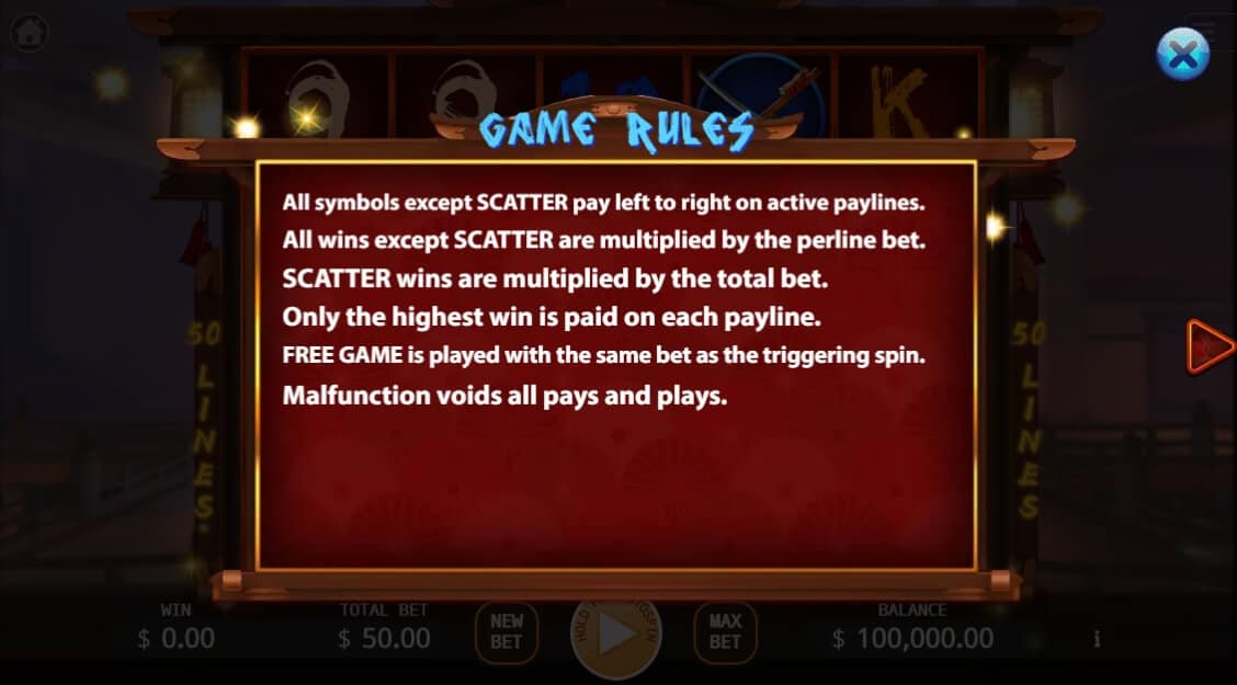 Ninja KAGaming joker slot