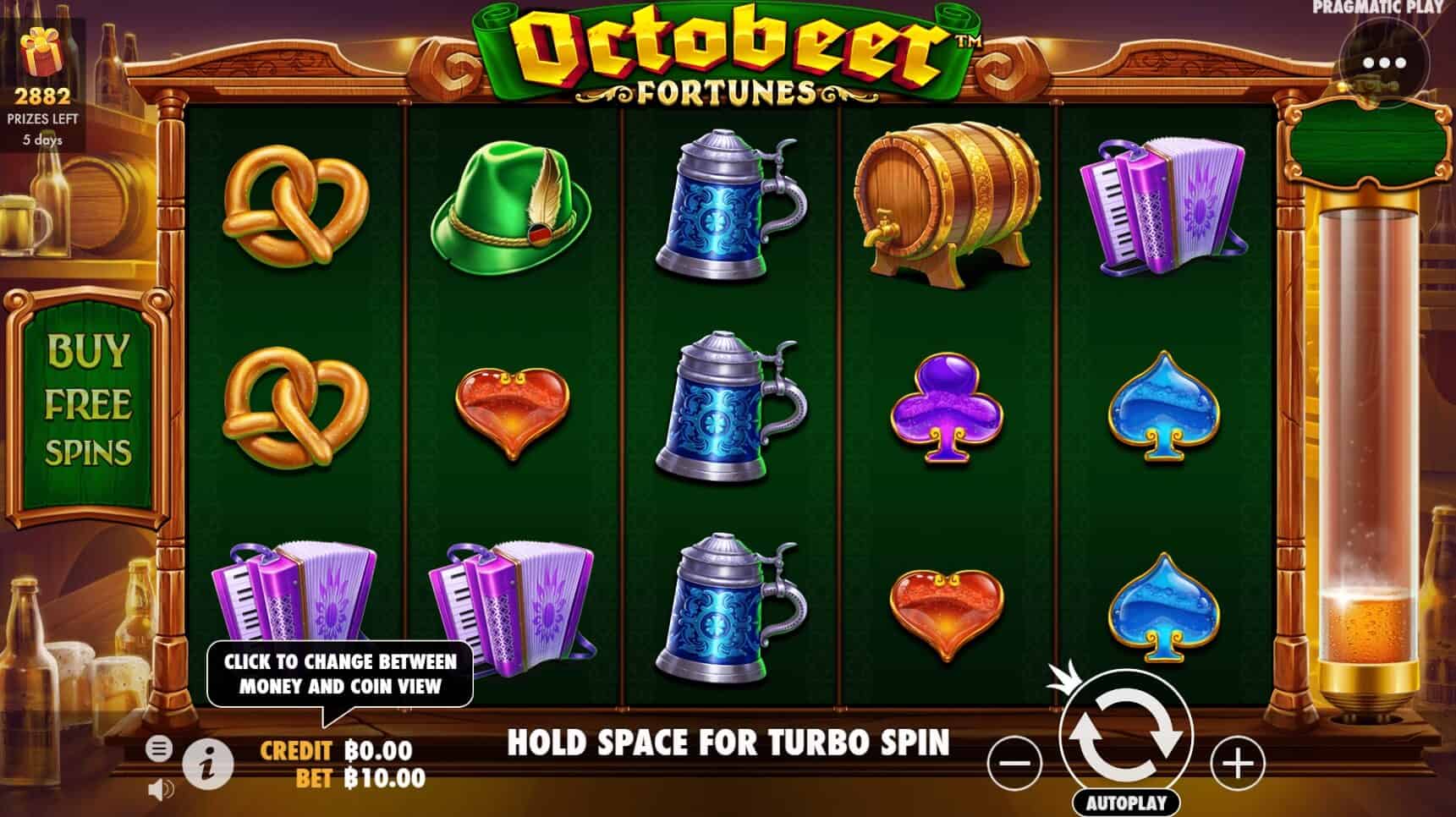 Octobeer Pragmatic Play สล็อตโจ๊กเกอร์