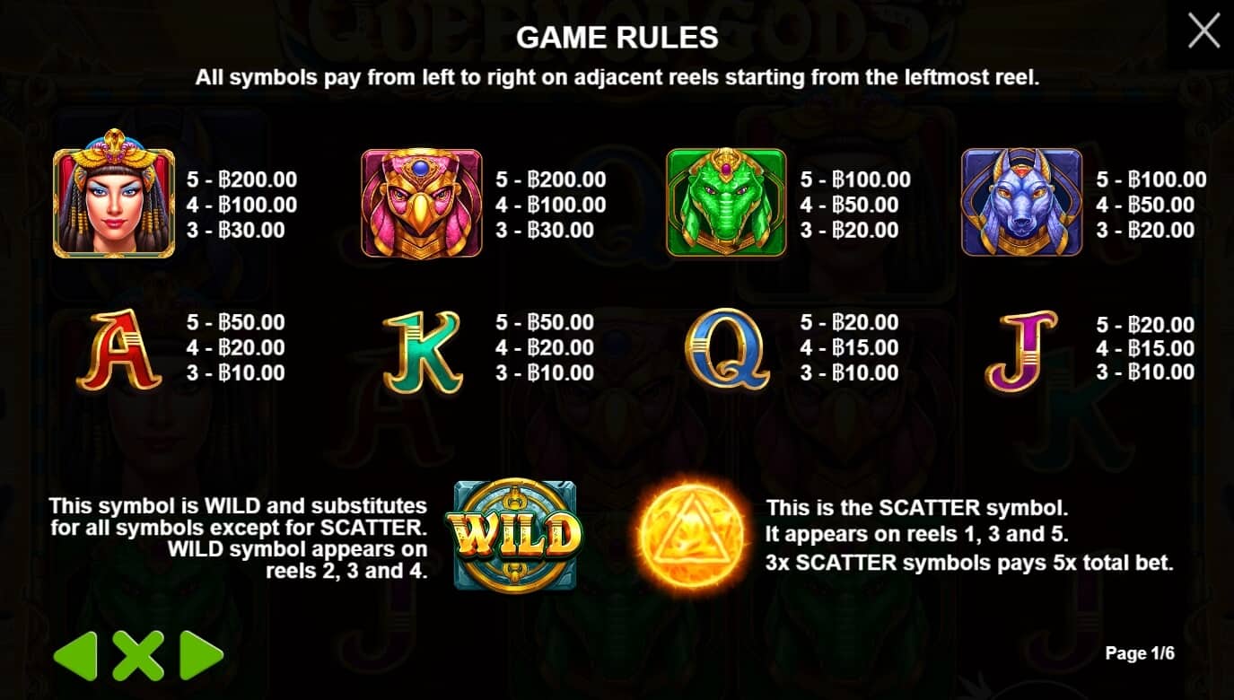Queen Of Gods Pragmatic Play joker slot