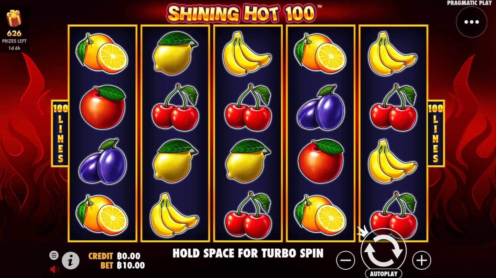Shining Hot 100 Pragmatic Play สล็อตโจ๊กเกอร์