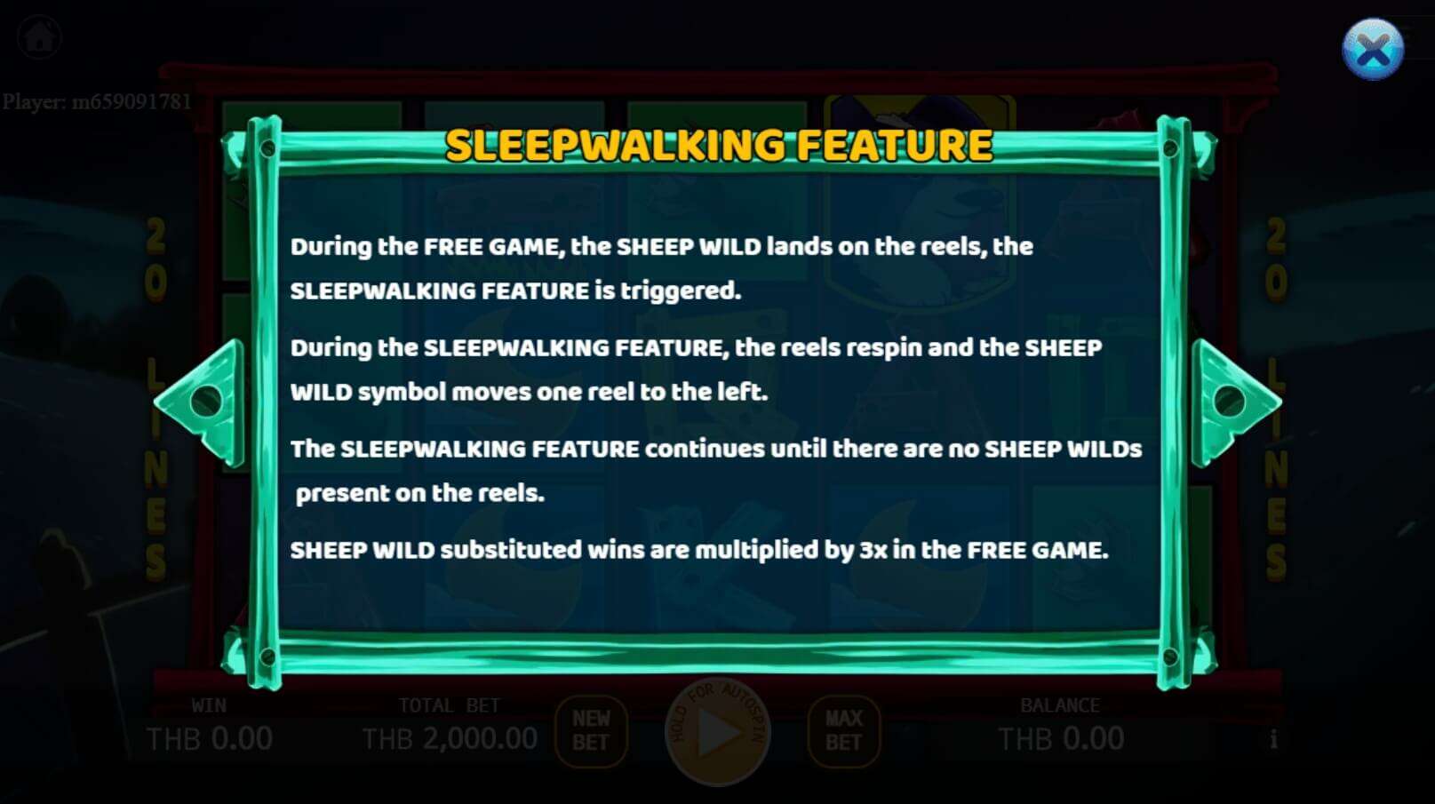 Sleepwalking Sheep KAGaming สล็อต joker
