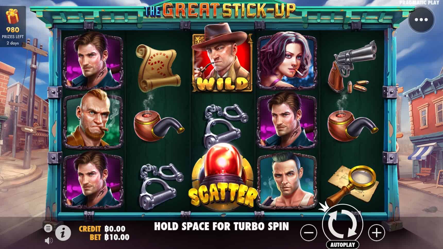 The Great Stick-Up Pragmatic Play สล็อตโจ๊กเกอร์