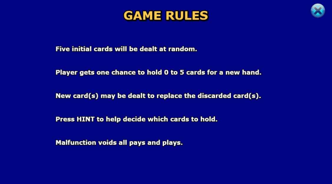 Bonus Poker KAGaming joker slot
