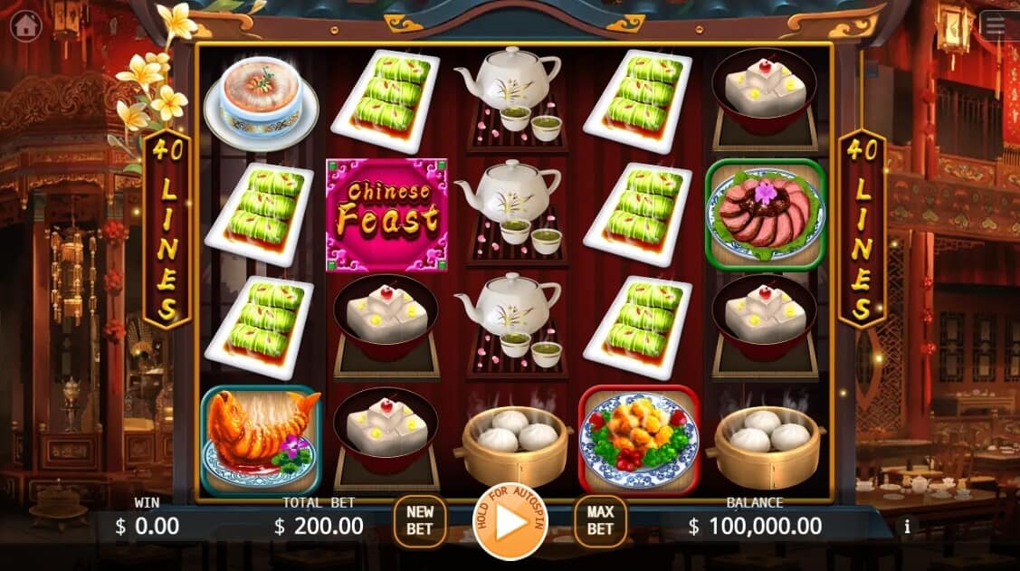 Chinese Feast KAGaming สล็อตโจ๊กเกอร์