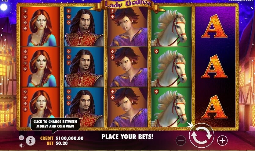 Lady Godiva Pragmatic Play สล็อตโจ๊กเกอร์