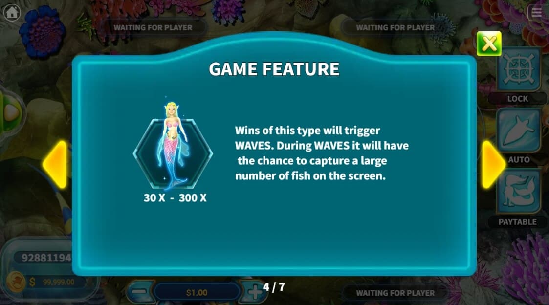 Mermaid World KAGaming joker สล็อต 888