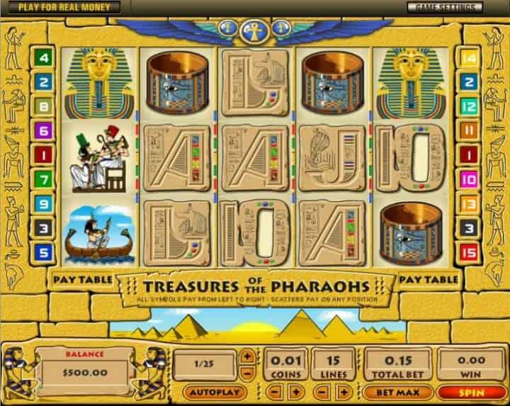 Treasures Of The Pharaohs Pragmatic Play สล็อตโจ๊กเกอร์