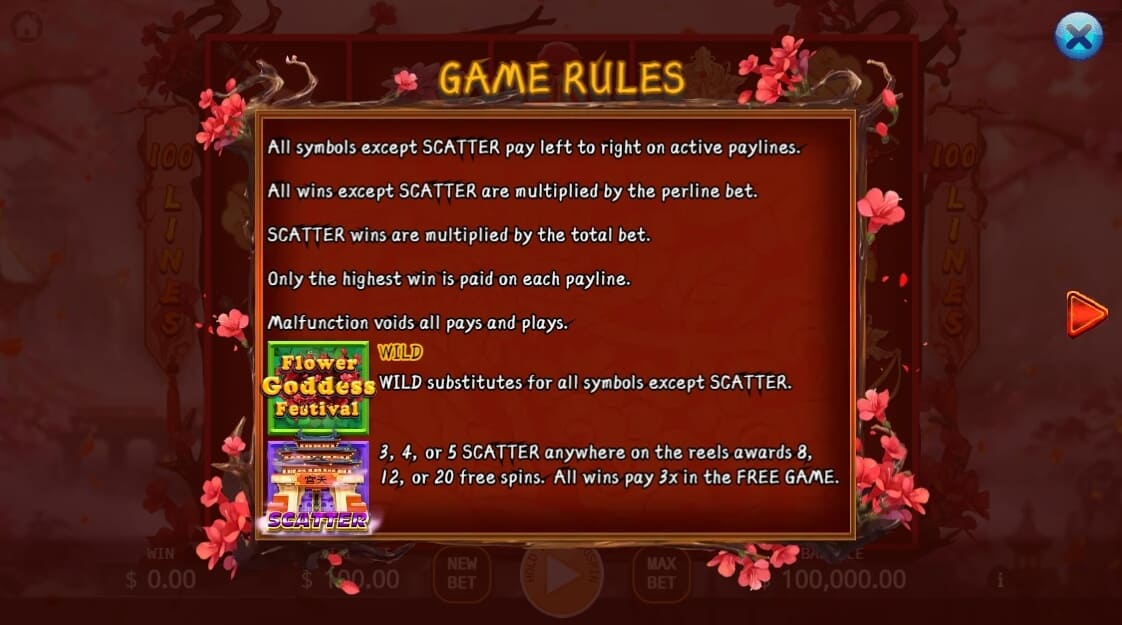 Flower Goddess Festival KAGaming joker gaming