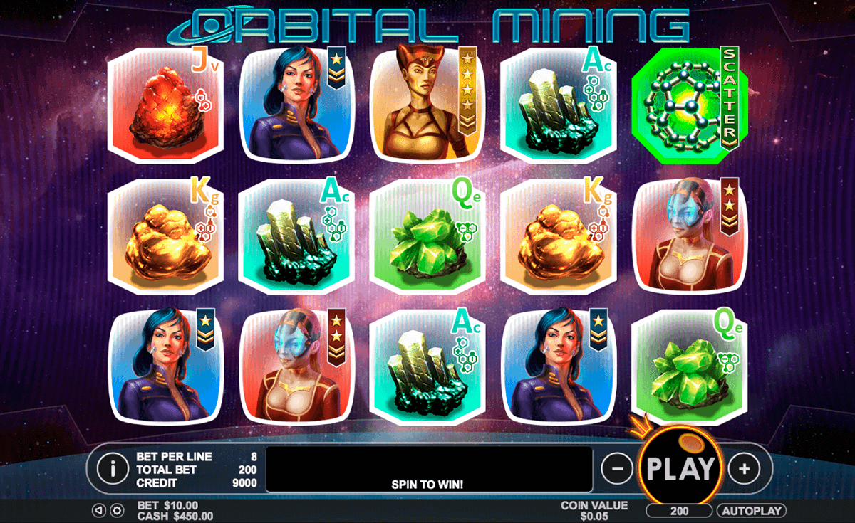Orbital Mining Pragmatic Play joker gaming