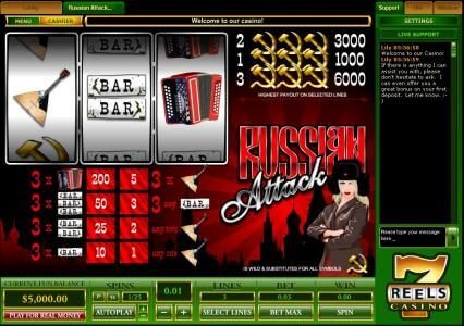 Russian Attack Pragmatic Play สล็อตโจ๊กเกอร์