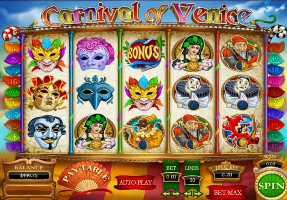 Carnival Of Venice Pragmatic Play joker slot