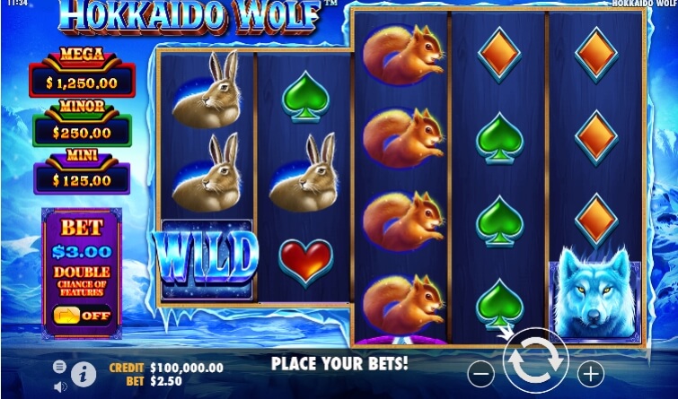 Hokkaido Wolf Pragmatic Play สล็อตโจ๊กเกอร์