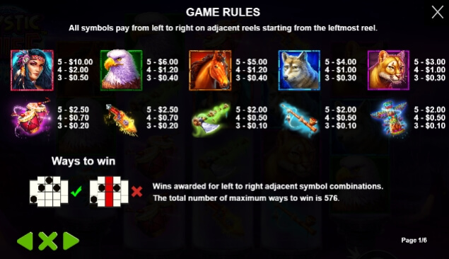 Mystic Chief Pragmatic Play joker slot