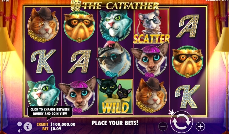 The Catfather Pragmatic Play สล็อตโจ๊กเกอร์