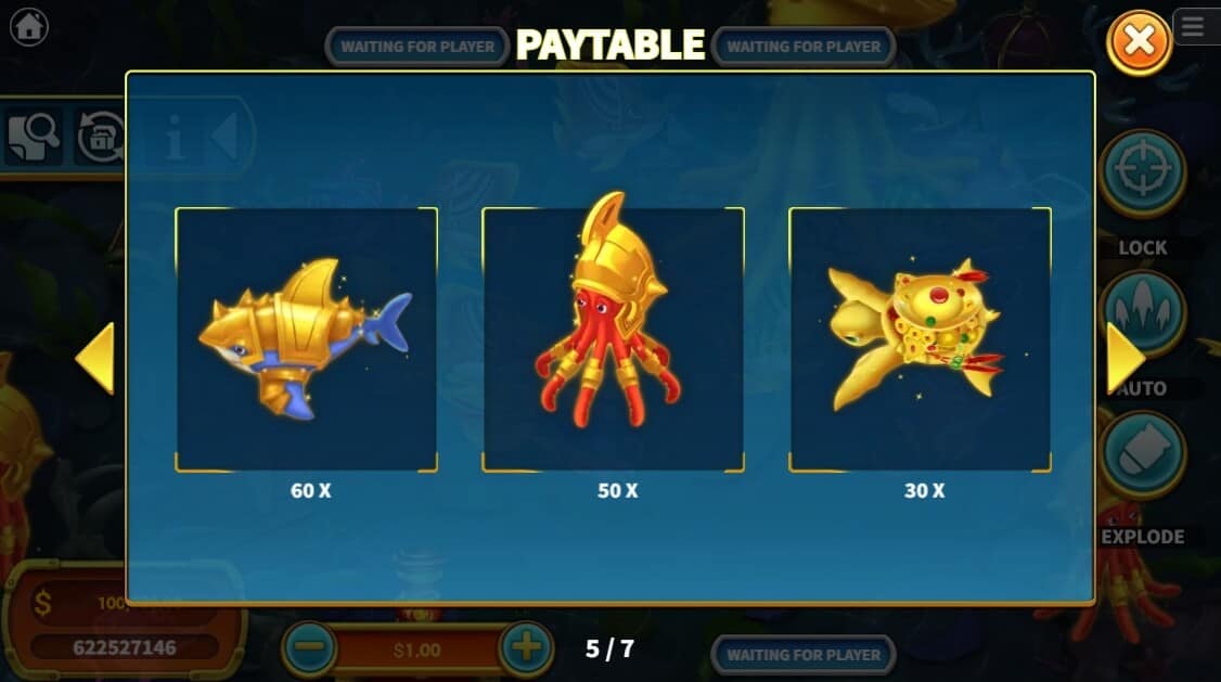 Undersea Treasure KAGaming joker เครดิตฟรี 50 ไม่ต้องฝาก