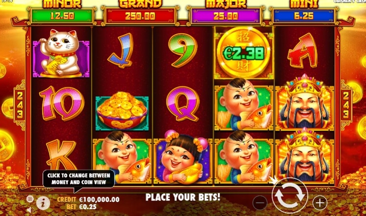 Caishens Cash Pragmatic Play สล็อตโจ๊กเกอร์