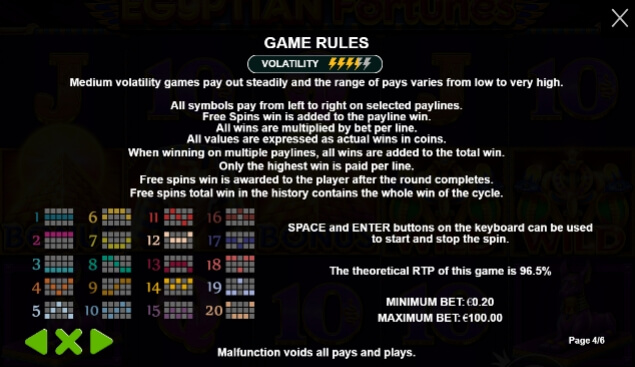 Egyptian Fortunes Pragmatic Play joker123th