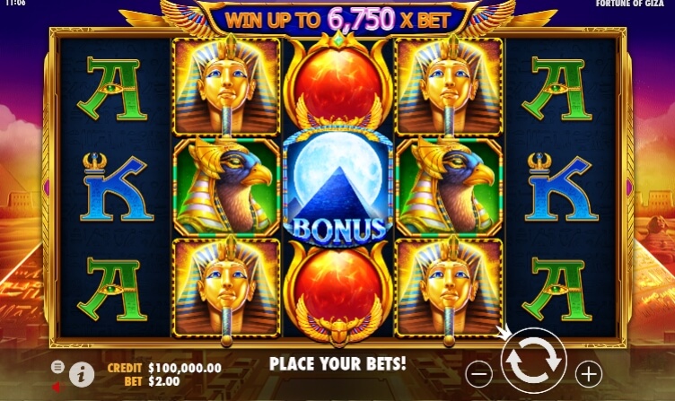 Fortune of Giza Pragmatic Play สล็อตโจ๊กเกอร์