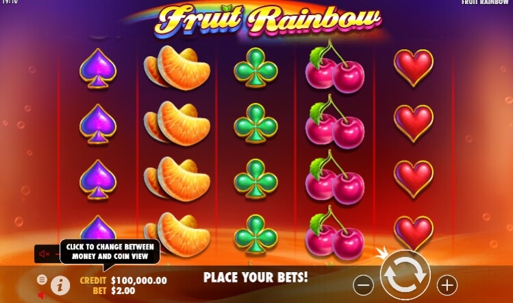 Fruit Rainbow Pragmatic Play สล็อตโจ๊กเกอร์