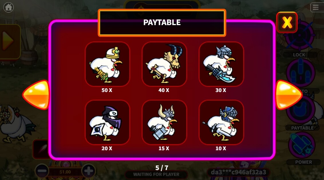 Iron Chicken Hunter KAGaming joker888