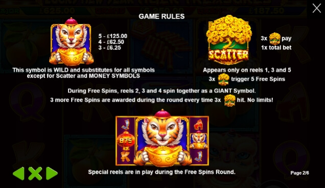 Lucky New Year Tiger Treasures Pragmatic Play joker gaming