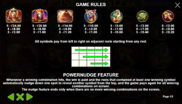 Rise of Giza PowerNudge Pragmatic Play joker gaming