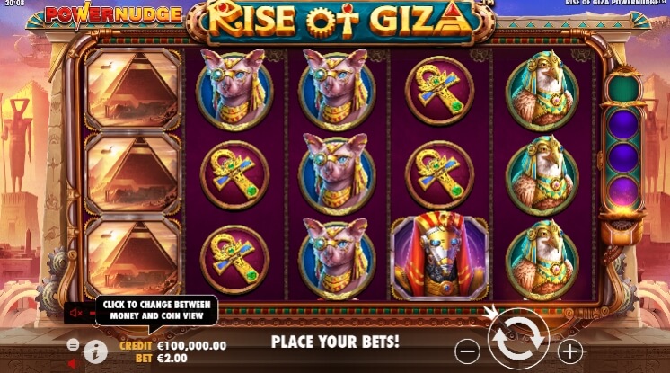 Rise of Giza PowerNudge Pragmatic Play joker123