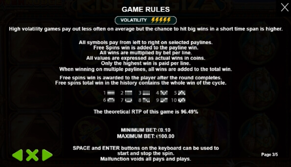 Rise of Giza PowerNudge Pragmatic Play joker123th
