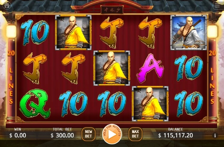 Shaolin Legend KAGaming สล็อตโจ๊กเกอร์