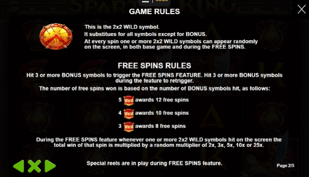 Spartan King Pragmatic Play joker gaming