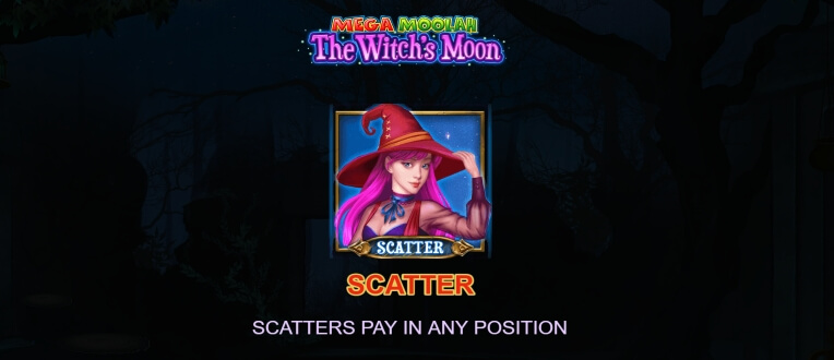 The Witch's Moon Mega Moolah MICROGAMING joker slot
