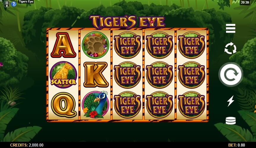 Tiger's Eye MICROGAMING สล็อตโจ๊กเกอร์
