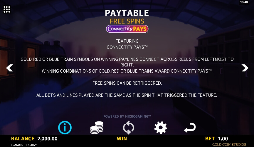 Treasure Tracks MICROGAMING สล็อต joker