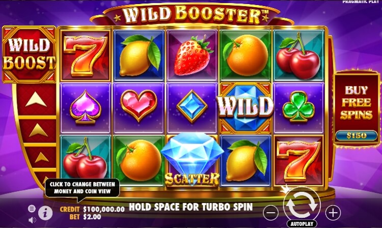 Wild Booster Pragmatic Play สล็อตโจ๊กเกอร์