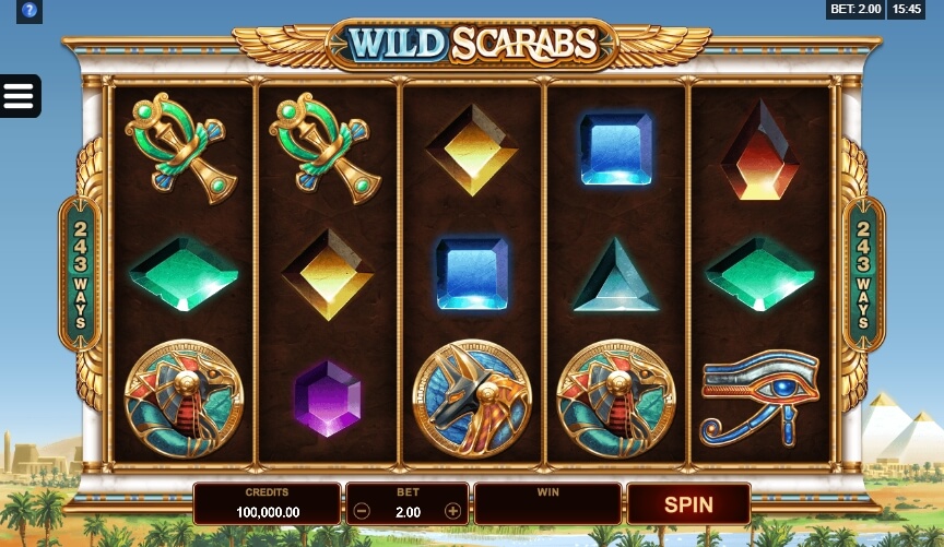 Wild Scarabs MICROGAMING joker888