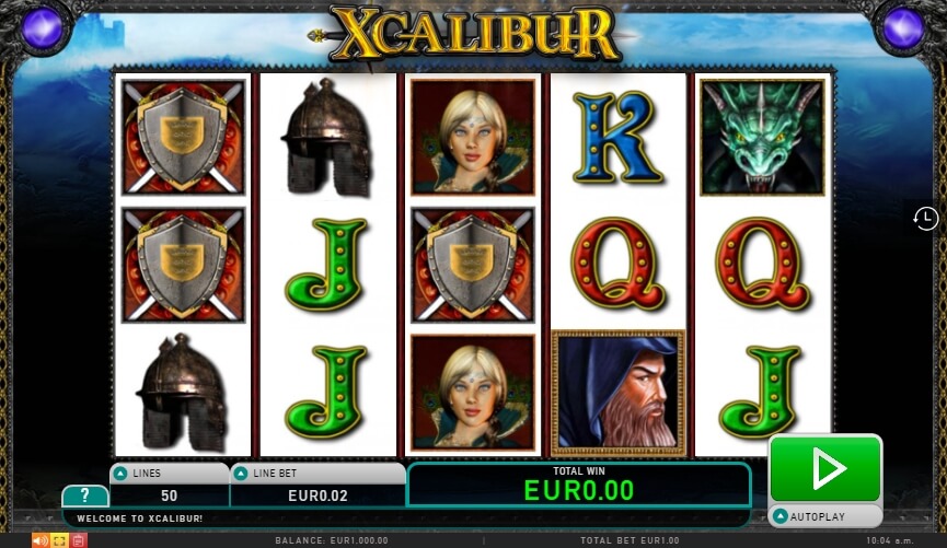 Xcalibur MICROGAMING สล็อตโจ๊กเกอร์