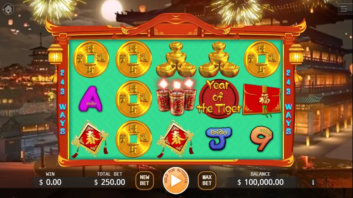 Year of the Tiger KAGaming สล็อตโจ๊กเกอร์