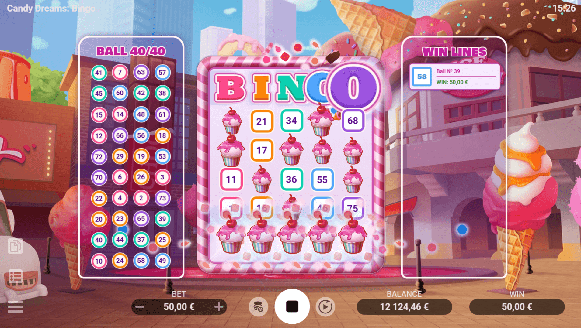 CANDY DREAMS BINGO Evoplay joker888