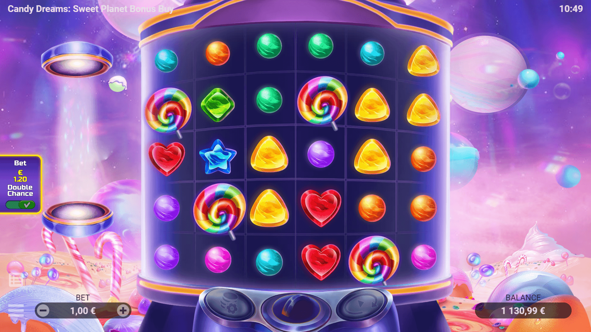 CANDY DREAMS SWEET PLANET BONUS BUY Evoplay joker gaming