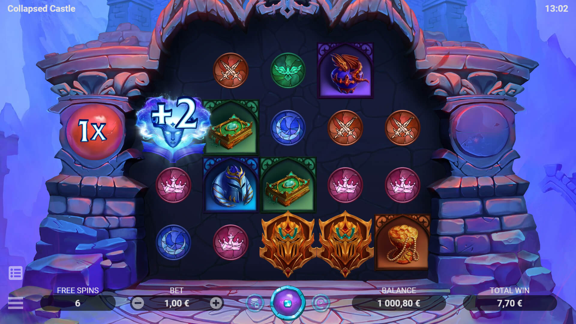 COLLAPSED CASTLE Evoplay สล็อต joker