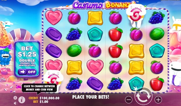 Casumo Bonanza Pragmatic Play สล็อตโจ๊กเกอร์