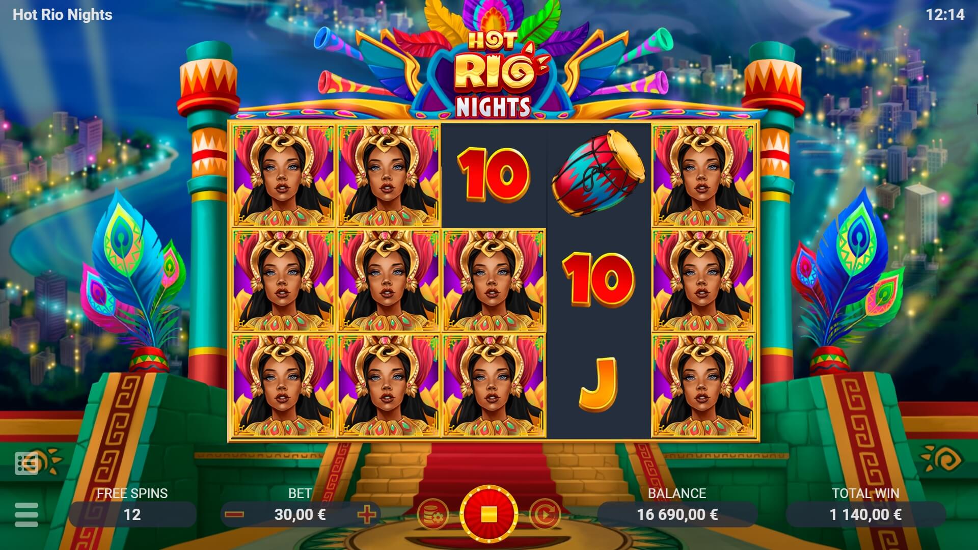 HOT RIO NIGHTS Evoplay โจ๊กเกอร์ 123