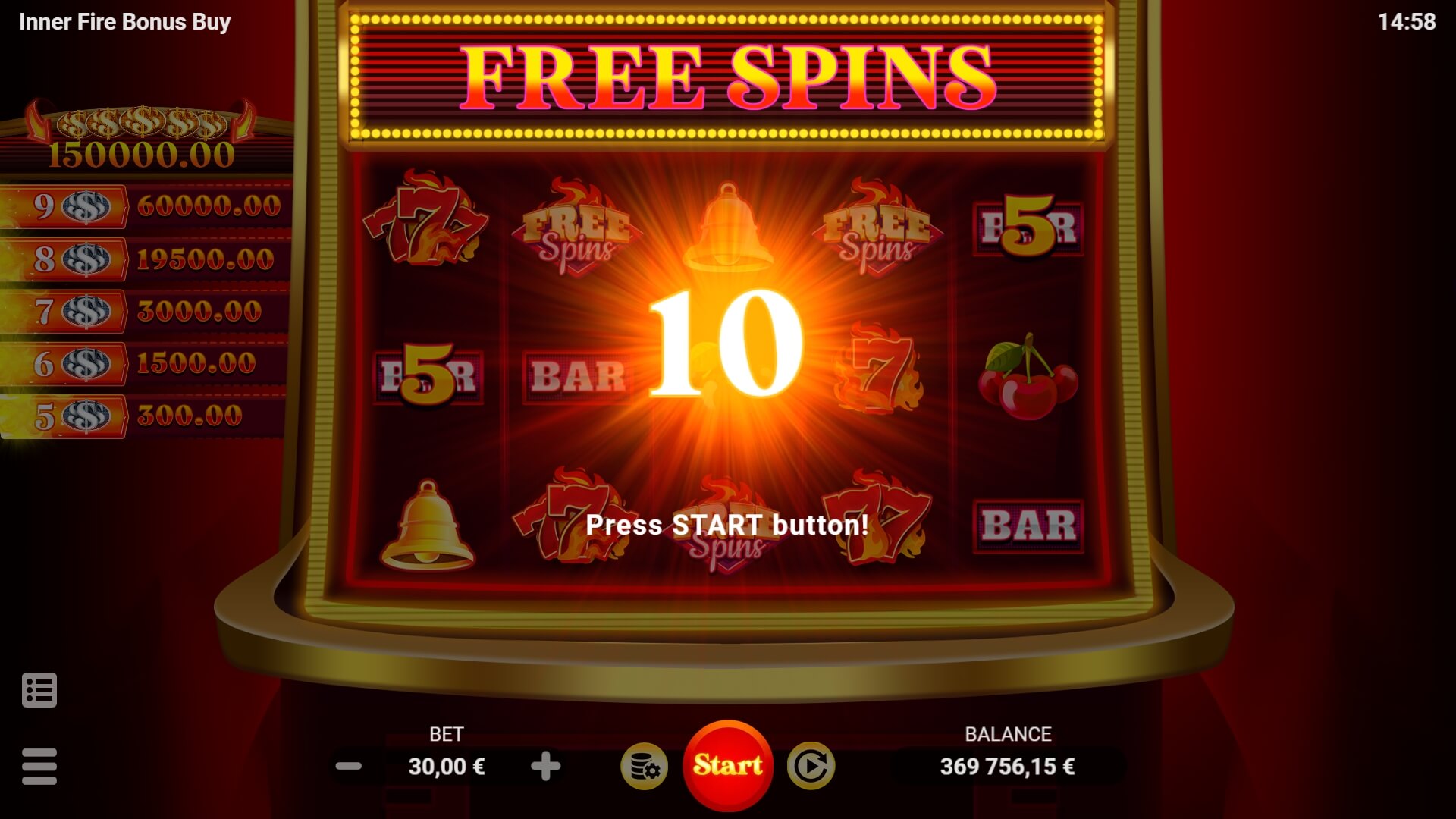 INNER FIRE BONUS BUY Evoplay โจ๊กเกอร์ 123