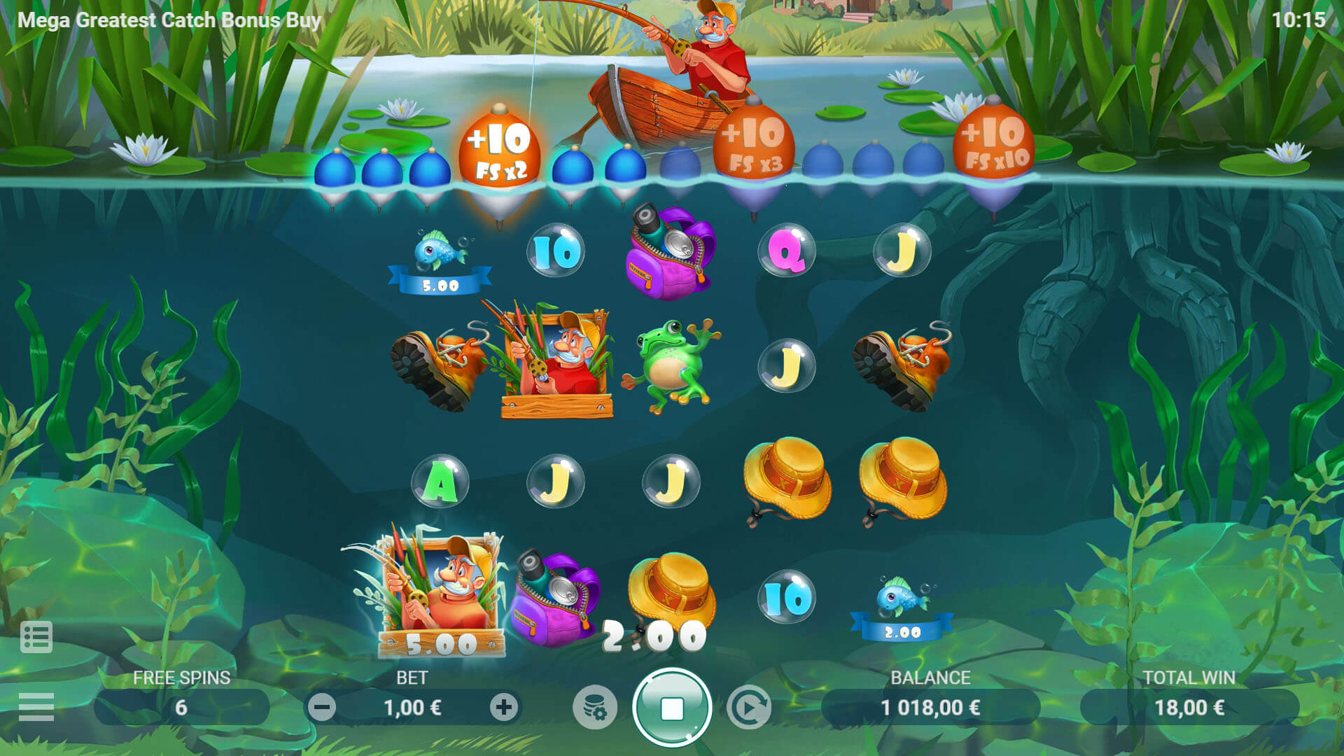MEGA GREATEST CATCH BONUS BUY Evoplay joker สล็อต 888