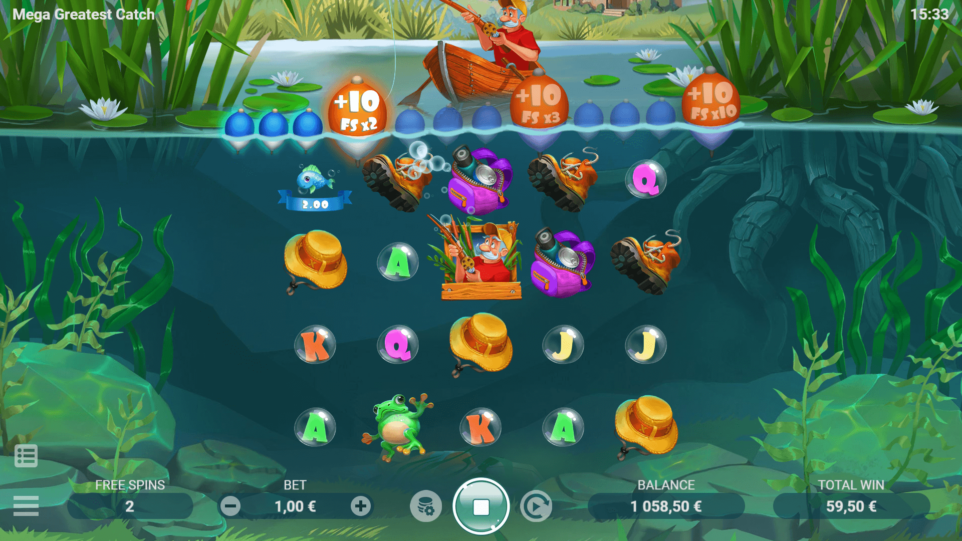 MEGA GREATEST CATCH Evoplay joker สล็อต 888