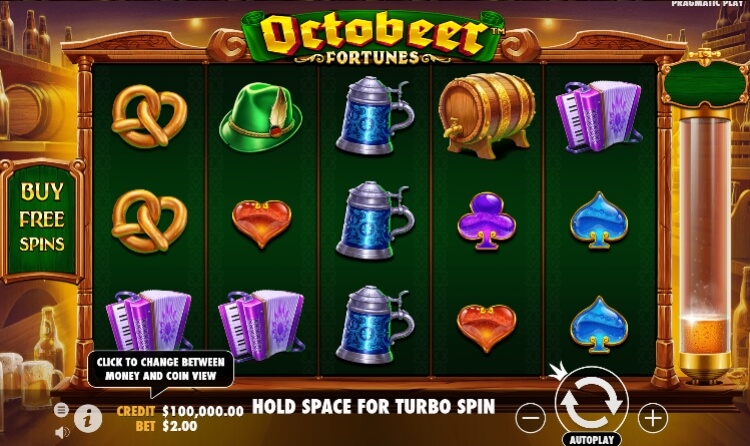 Octobeer Fortunes Pragmatic Play joker gaming